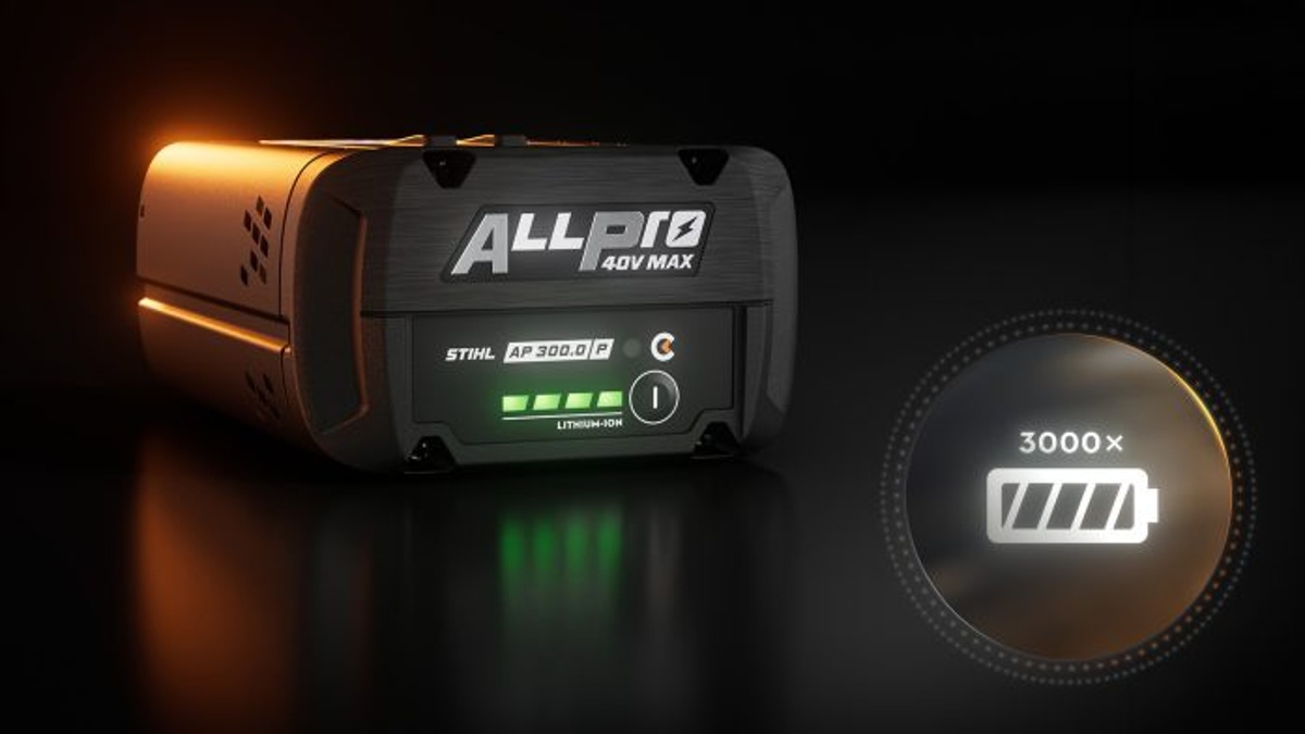 Životnost akumulátorů STIHL ALLPRO až 3000 nabíjecích cyklů